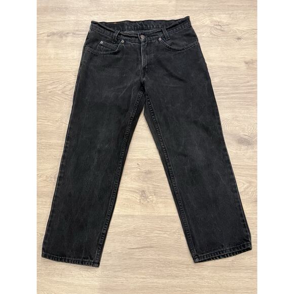 Vintage Levi’s 550 Orange Tab Husky 30x26 Faded Black (28x25) 1995 - Picture 1 of 9